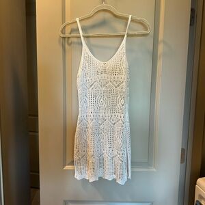 🌷3 for $25🌷 White crochet cover up